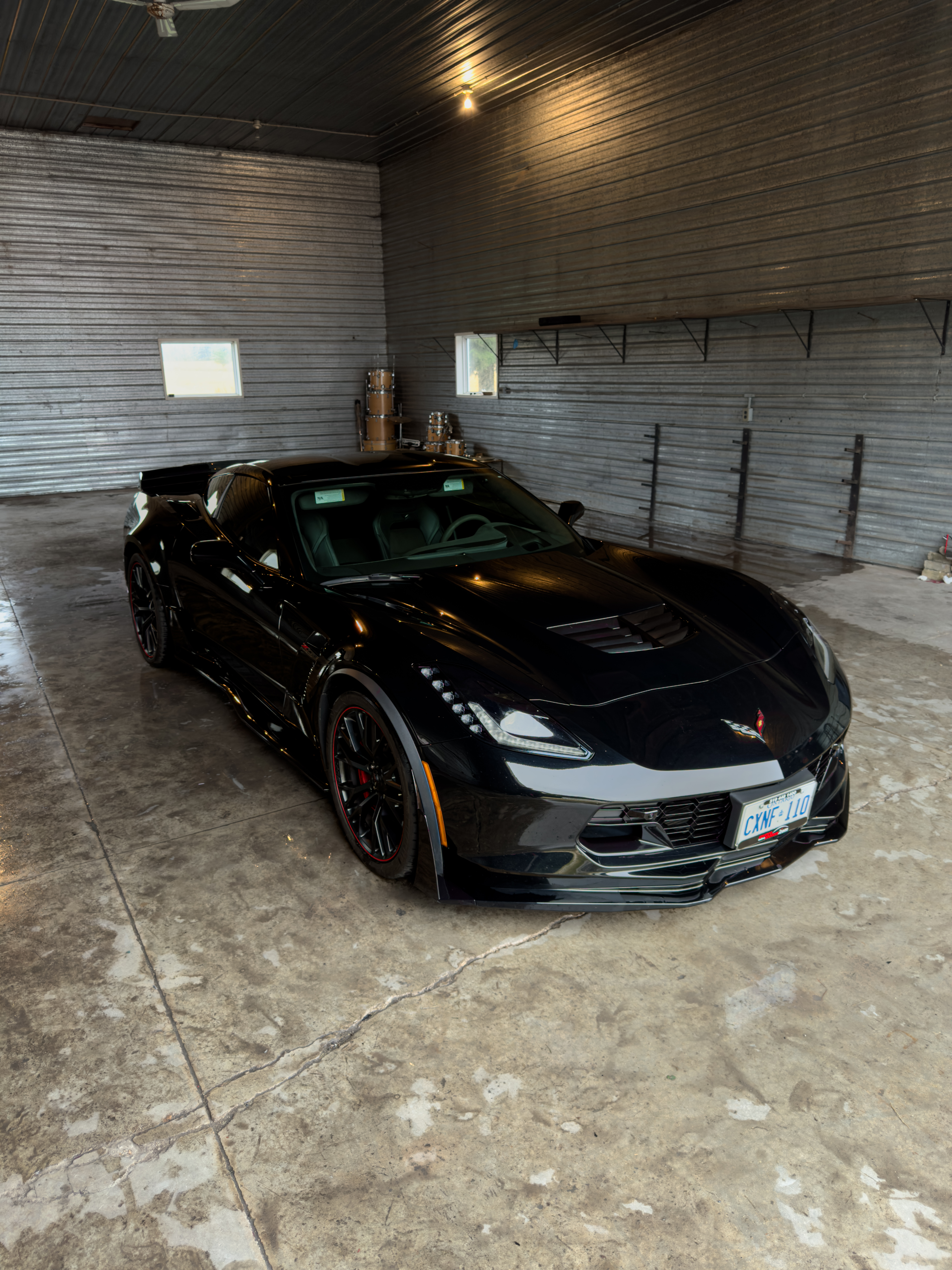 Ceramic coating water beading in Stratford ON